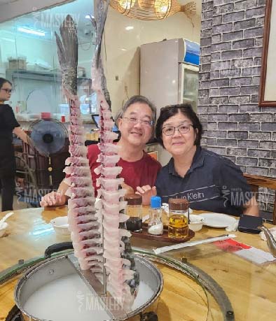 Cindy Wong and Richard Ho